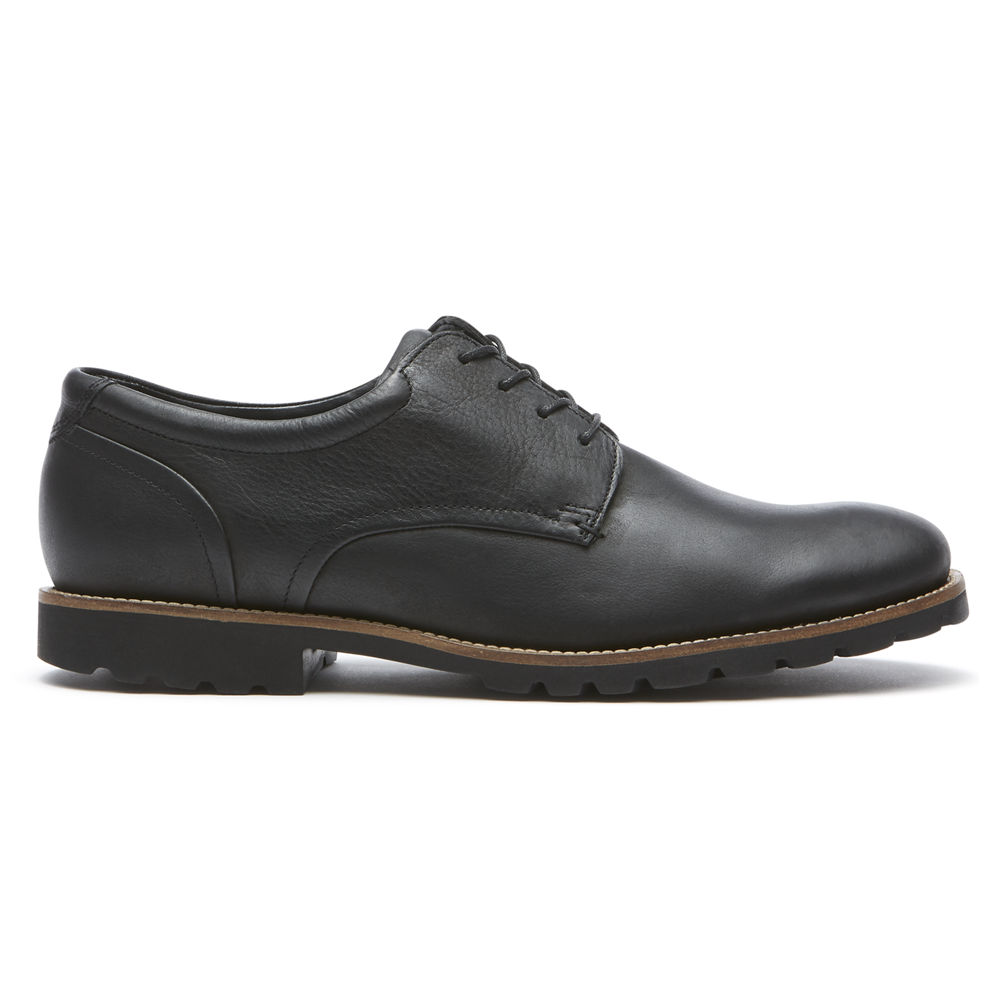 Rockport Oxfords For Mens Black - Sharp & Ready Colben - MF9137824